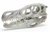 Carved Labradorite Dinosaur Skull #218497-5